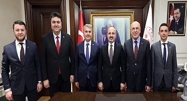 Turan’ı Havran heyeti ziyaret etti