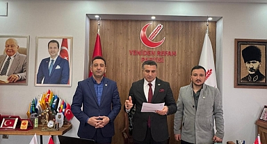 YRP Çanakkale İl Başkanı Yüzbaşı, ''Eli kanlı katilsin Trump, Gazze'yi sana yedirmeyeceğiz''.