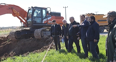 Başkan Oruçoğlu, ''Geyiklimizde En Kısa Zamanda Köprü ve Sahilde Kanal İnşaatımızı Tamamlayacağız 
