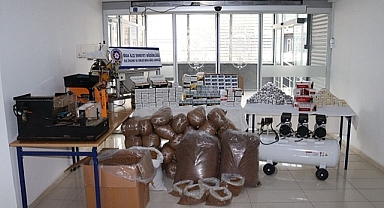 Biga İlçesinde 327 kilo kaçak tütün ele geçirildi 