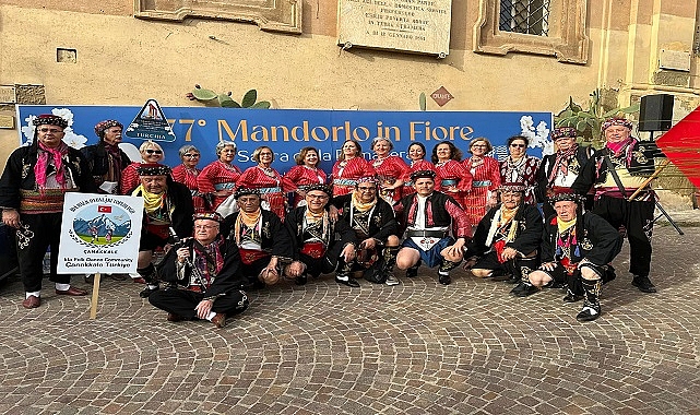 İDA Halk Oyunları Topluluğu Sicilya Adası'nda Çanakkale’yi Temsil Etti