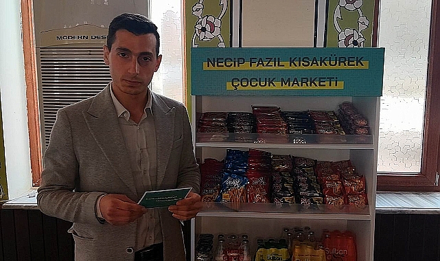 MTTB Cami çocuk market projesi ile minik yüreklere dokunuyor