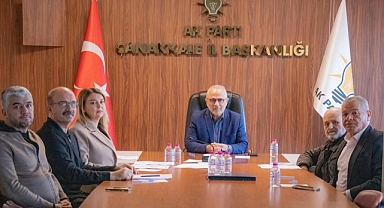 AK Parti Çanakkale İl Başkanlığı, ''Çanakkale Siyasetine Yine Kara Bir Gün Olarak Tarihe Geçti