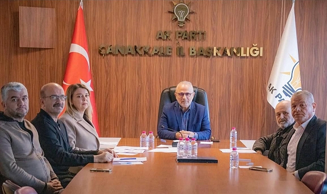 AK Parti Çanakkale İl Başkanlığı, ''Çanakkale Siyasetine Yine Kara Bir Gün Olarak Tarihe Geçti