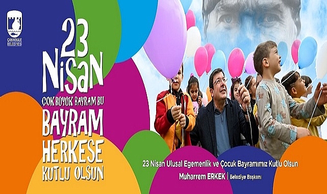 Başkan Erkek'in 23 Nisan Ulusal Egemenlik ve Çocuk Bayramı Mesajı