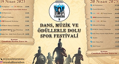 Çanakkale'de Festival Tadında Bir Maraton…