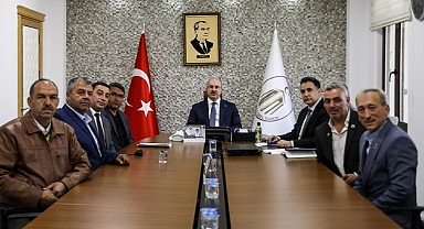 Çanakkale Valisi Toraman Muhtarları Ağırladı