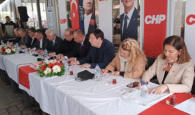 CHP Çanakkale'de İmamoğlu İçin İmza Kampanyası Başlattı