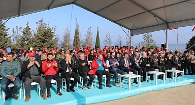 Conkbayırı’nda şehitlerimiz için tören düzenlendi.