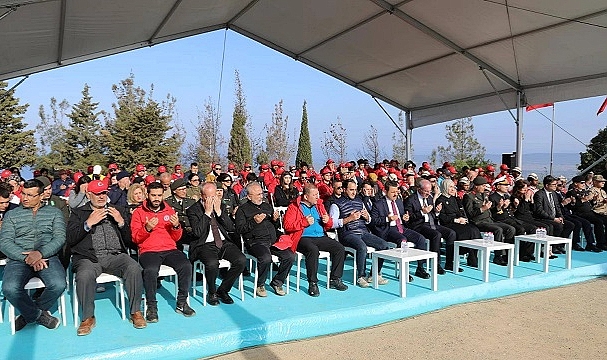 Conkbayırı’nda şehitlerimiz için tören düzenlendi.