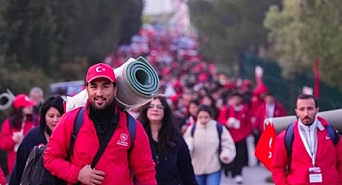 Gelibolu Yarımadası’nda 57. Alay Vefa Yürüyüşü Yapıldı