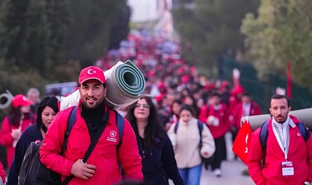 Gelibolu Yarımadası’nda 57. Alay Vefa Yürüyüşü Yapıldı