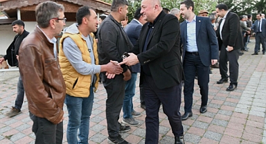 MİLLETVEKİLİ GİDER MÜDÜRLERLE YENİCE’YE ÇIKARMA YAPTI