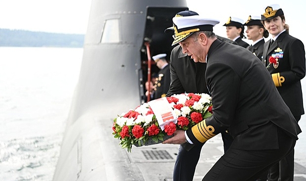 Şehit Denizciler Törenle Anıldı