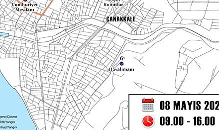 Çanakkale İl Genelinde Afet Tatbikatı Yapılacak