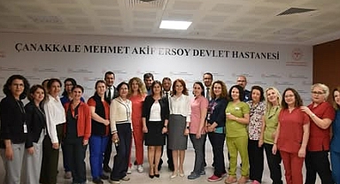 Çanakkale Mehmet Akif Ersoy Devlet Hastanesi’nde Hemşireler Günü Kutlandı.