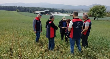 İl Tarım ve Orman Müdürlüğü Ekipleri, Sahada Üreticilerle Buluşuyor.