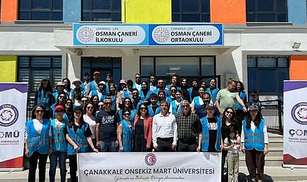 “Okulumu Renklendiriyorum KALE” Projesi Minik Yüzleri Güldürdü.