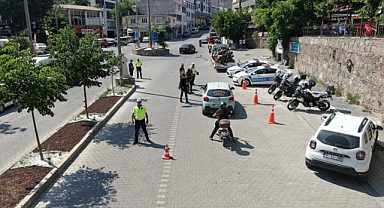 Ayvacık İlçesinde Asayiş ve Trafik Uygulaması