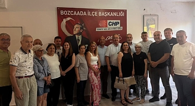 CHP İl BAŞKANI GÜRBÜZ: “BOZCAADA ÖRGÜTÜMÜZLE DAYANIŞMA İÇİNDEYİZ”