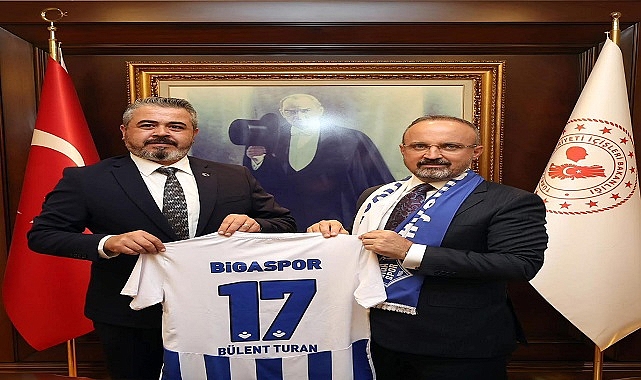 Levent Şahin, ''İçişleri Bakan Yardımcısı Sayın Bülent Turan'a Teşekkür Ederiz''