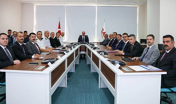 Vali Toraman Başkanlığında  Asayiş Toplantısı Yapıldı