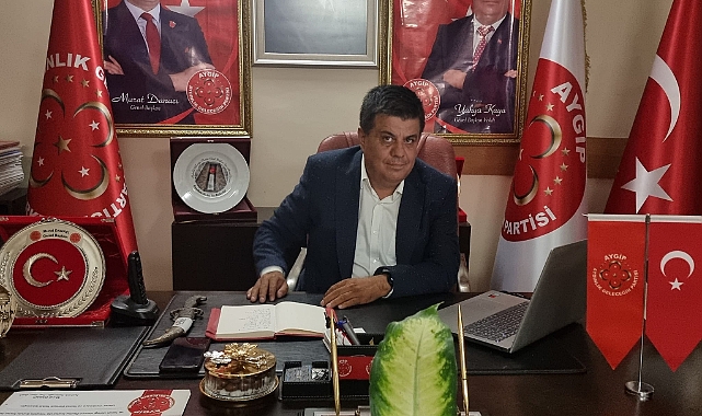 AYGİP'li Yahya Kaya: "Şehitlerimize Rahmet, Milletimize Başsağlığı Diliyorum"