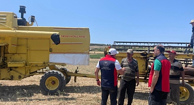 Çanakkale'de Biçerdöver Denetimleri Sürüyor