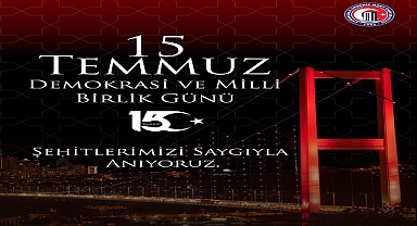 ÇOMÜ Rektörü Prof. Dr. R. Cüneyt Erenoğlu'nun 15 Temmuz Demokrasi ve Milli Birlik Günü Mesajı