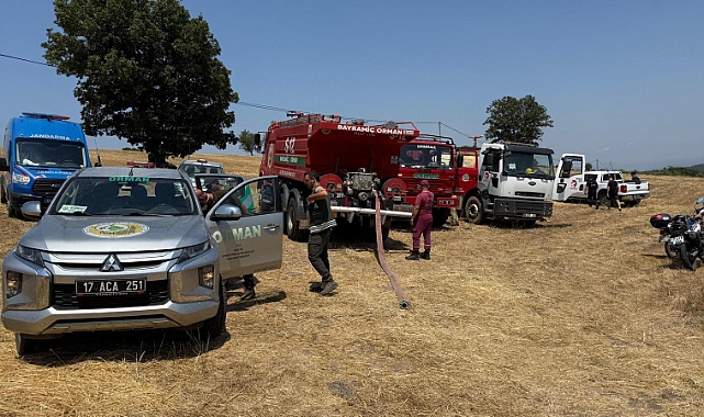 Truva Bakır’dan Yangın Söndürme Çalışmalarına Destek