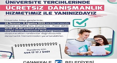 Üniversite Tercihlerinde Ücretsiz Danışmanlık Hizmetimiz ile Yanınızdayız