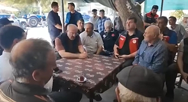 Vali Toraman, Ayvacık İlçesi Yangın Bölgesinde İncelemelerde Bulundu