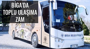 Biga İlçesinde En Pahalı Toplu Taşıma Hizmeti 