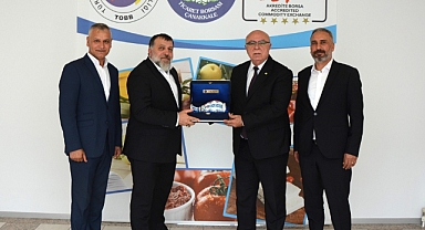 Çanakkale Ticaret Borsası, Bursa Ticaret Sanayi Odası Heyetini Misafir Etti