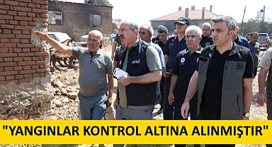 Çanakkale Yangın Bölgelerinde Hasar Tespiti Çalışmaları Başladı