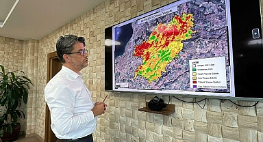 Rektör Prf. Dr. Erenoğlu, ''Yangının Etkilerini Bilimsel Yöntemlerle Analiz Ettik''.