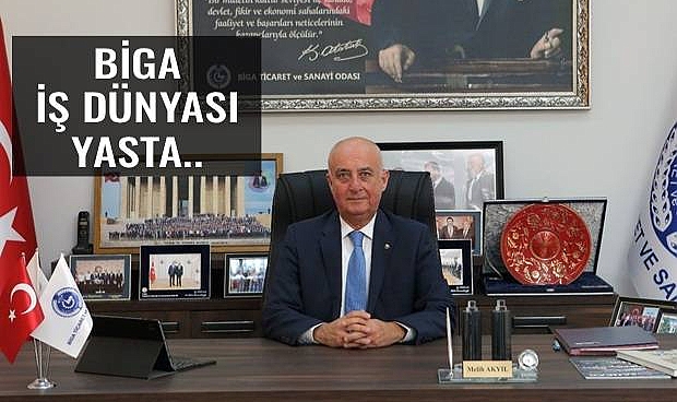 Biga İş Dünyası Melih Akyıl’ı Kaybetti