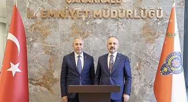 Çanakkale’nin Huzuru İçin Emek Veren Müdüre Anlamlı Ziyaret