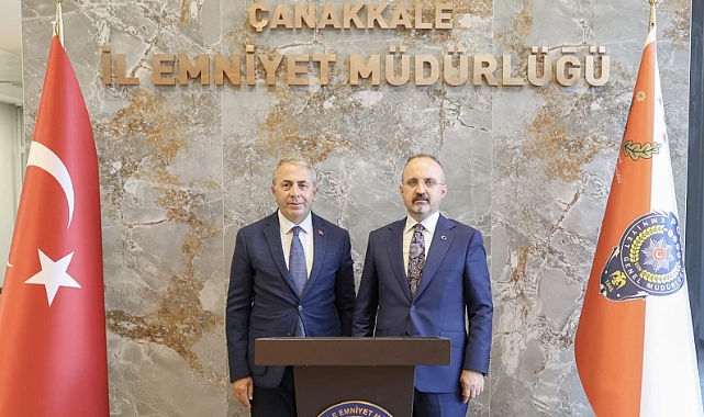 Çanakkale’nin Huzuru İçin Emek Veren Müdüre Anlamlı Ziyaret