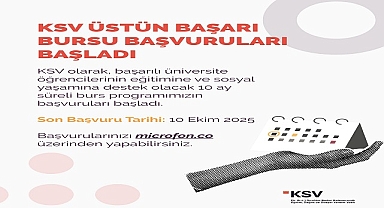 KSV Üstün Başarı Bursu başvuruları başladı