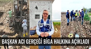 Başkan Şen, Biga’da Su Sıkıntısı Büyüyor: “Kuyularımız Can Çekiyor”