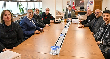 İHAKUT’tan ÇOMÜ’ye Teknoloji ve Afet İş Birliği Ziyareti