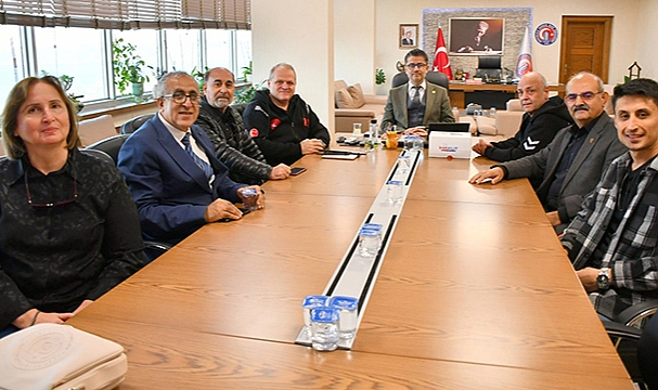 İHAKUT’tan ÇOMÜ’ye Teknoloji ve Afet İş Birliği Ziyareti