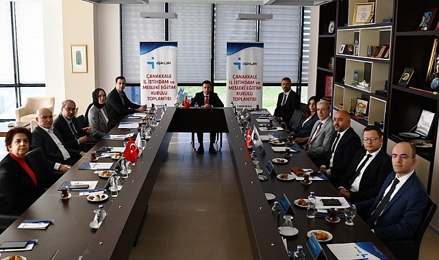 İL İSTİHDAM VE MESLEKİ EĞİTİM KURULU TOPLANTISI  YAPILDI