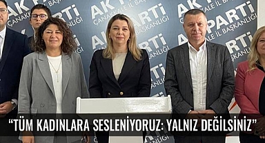 AK Parti Kadın Kolları’ndan 81 İlde “Şiddete Sıfır Tolerans” Mesajı