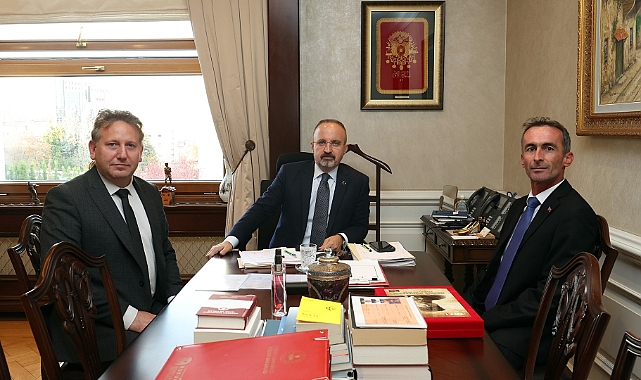 Bülent Turan, Turist Rehberleri Odası Heyetini Ağırladı