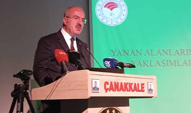 Çanakkale’de Yanan Orman Alanlarının Rehabilitasyonu Çalıştayı Başladı