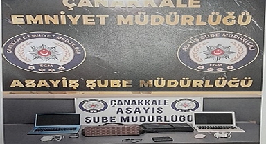 Çanakkale Polisi Hırsızlık Zanlısına Geçit Vermedi