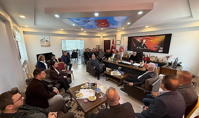 CHP Heyetinden Ayvacık Belediyesi’ne Ziyaret