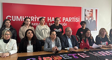 CHP Kadın Kolları’ndan 25 Kasım Mesajı: “Türkiye, Kadına Şiddette OECD Birincisi”